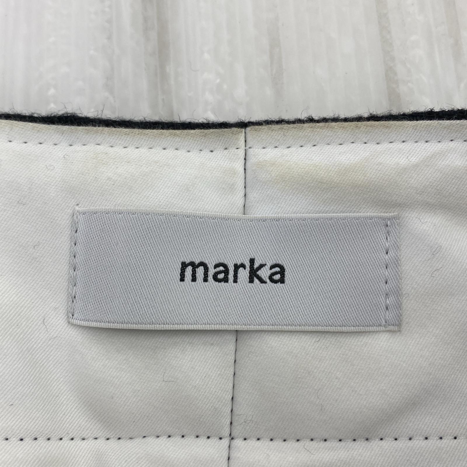 パンツ MARKAWARE LINEN HERRINGBONE DANISH ARMY TROUSERS リネンスラックス 3 ブラック 3 ブラック