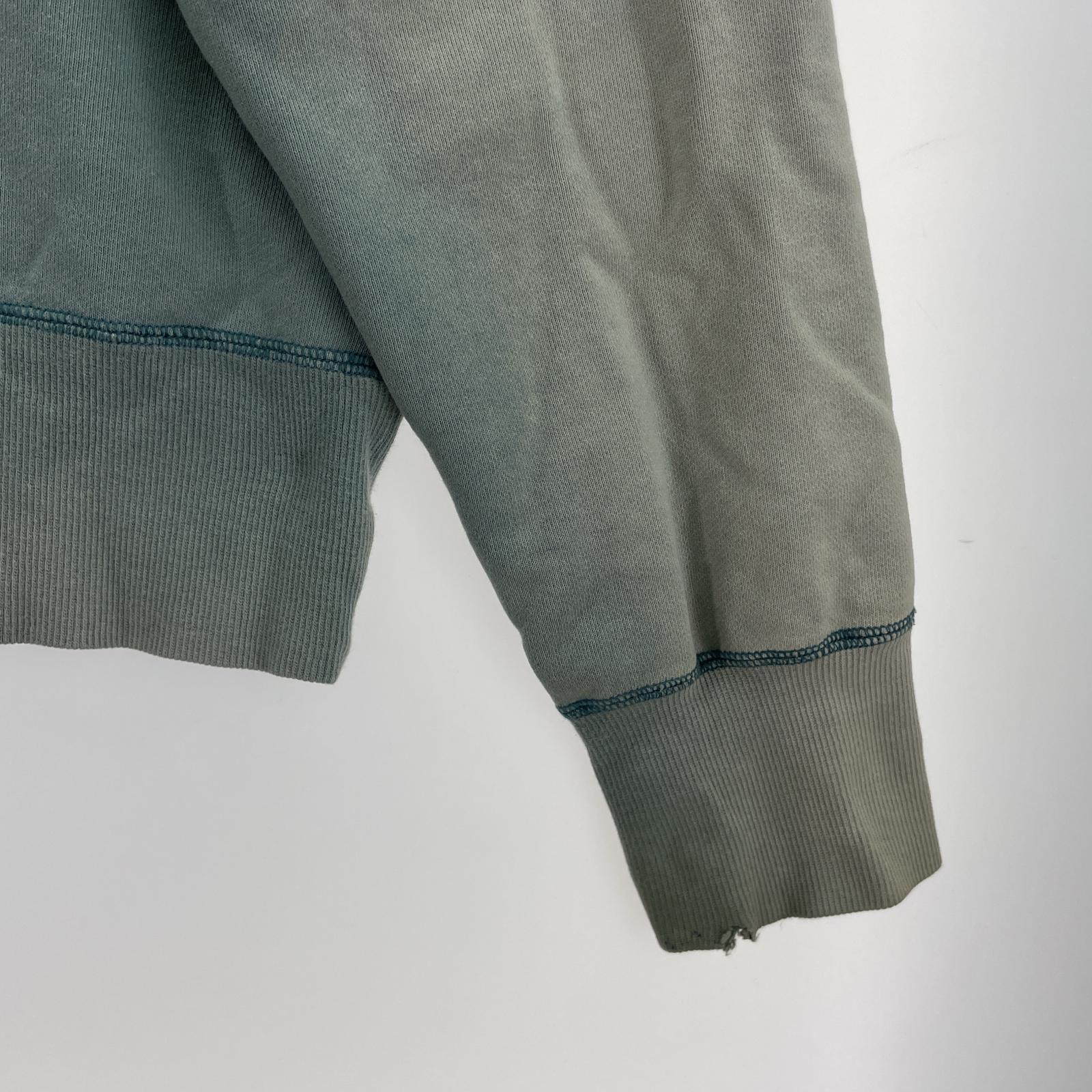 パーカー concause 25SS W-V AFTER HOODIE 加工POパーカー 5 サックス 5 ブルー