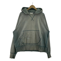 パーカー concause 25SS W-V AFTER HOODIE 加工POパーカー 5 サックス 5 ブルー