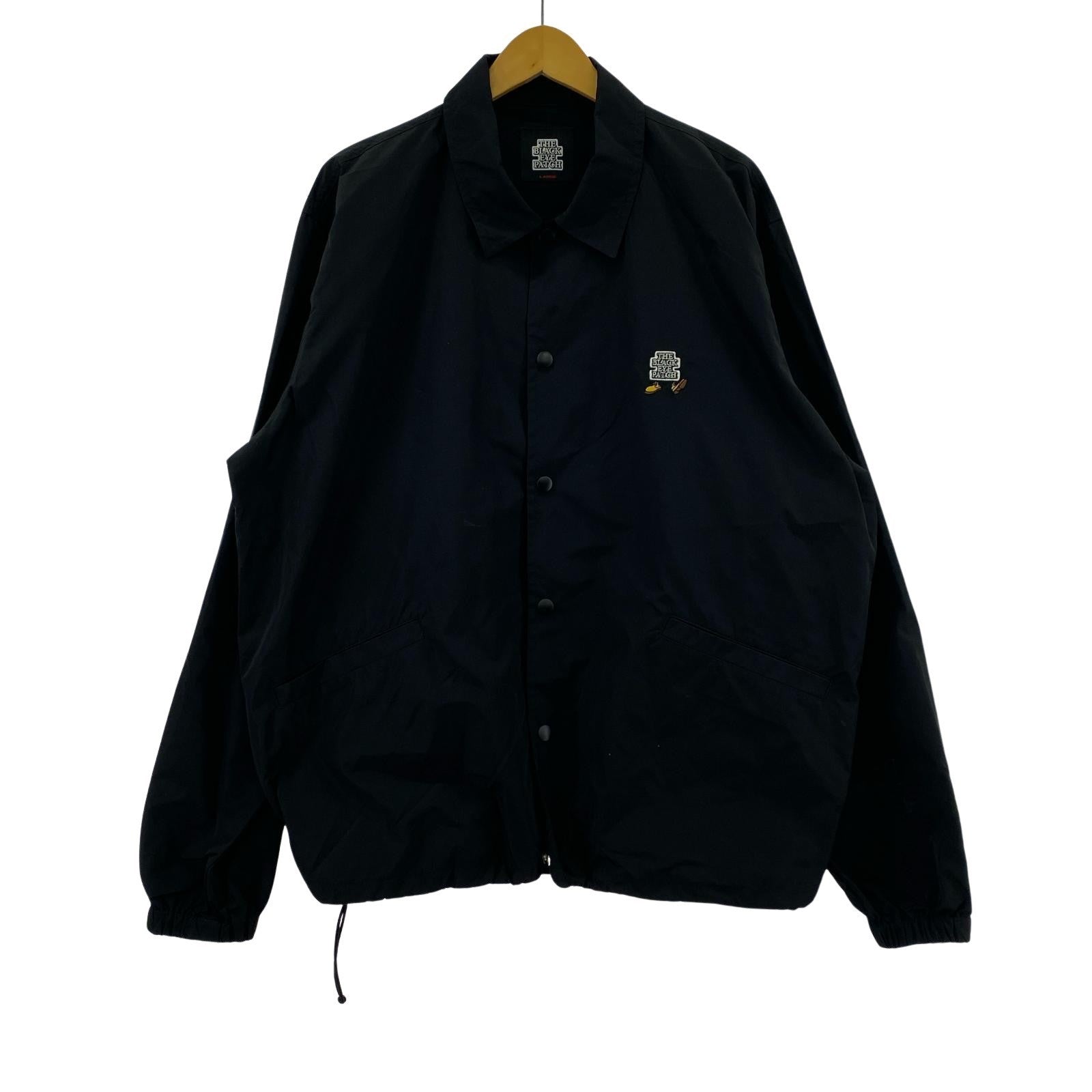 ジャケット BlackEyePatch コーチジャケット L ブラック