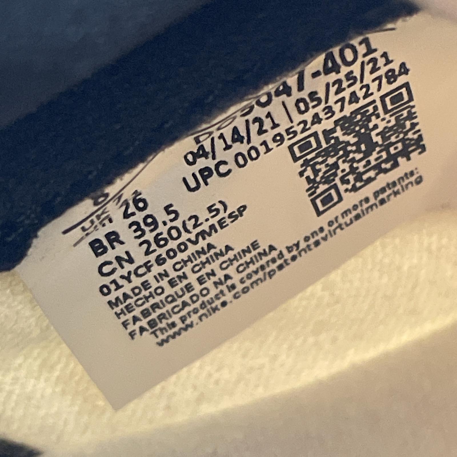 スニーカー AIR JORDAN 1 KO HIGH STORM BLUE 26.0cm