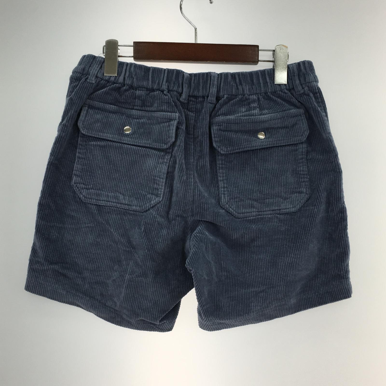 ショートパンツ muta MARINE コーデュロイショートパンツ 5 ブルー