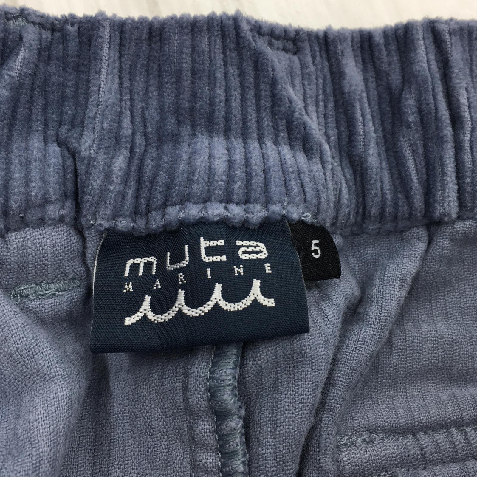 ショートパンツ muta MARINE コーデュロイショートパンツ 5 ブルー