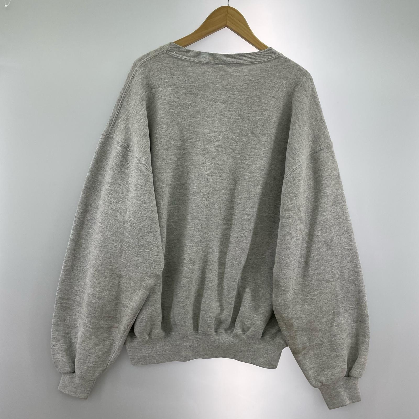 スウェット 90's RUSSELL 前Vガゼット スウェット グレー
