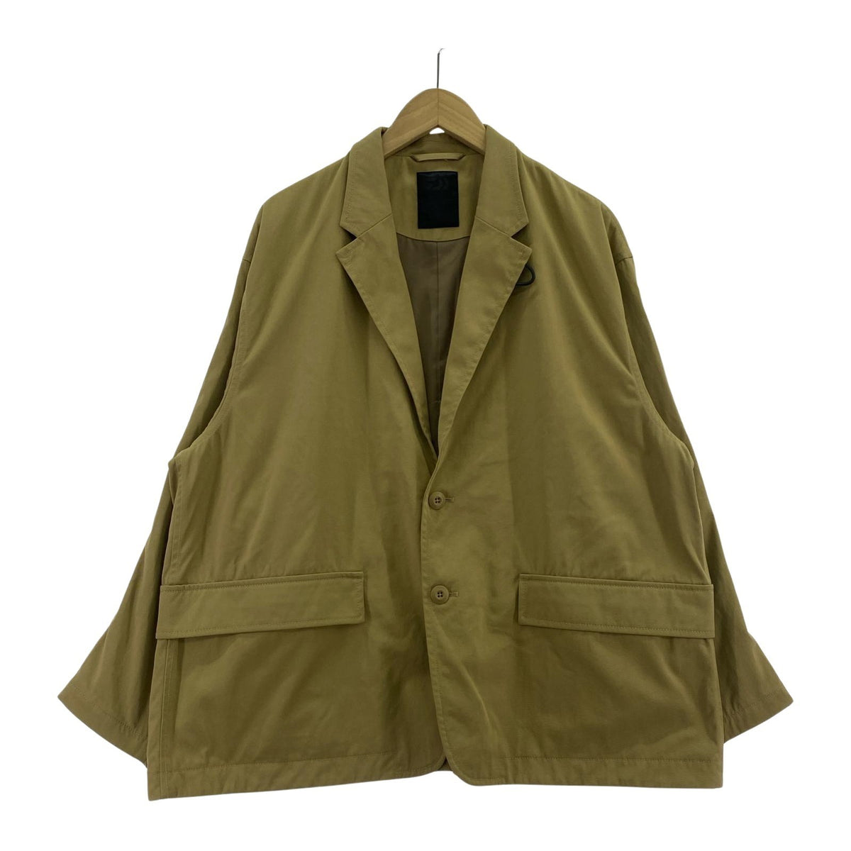 テーラードジャケット TECH LOOSE 2B JACKET TWILL ベージュ M ベージュ