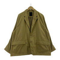 テーラードジャケット TECH LOOSE 2B JACKET TWILL ベージュ M ベージュ