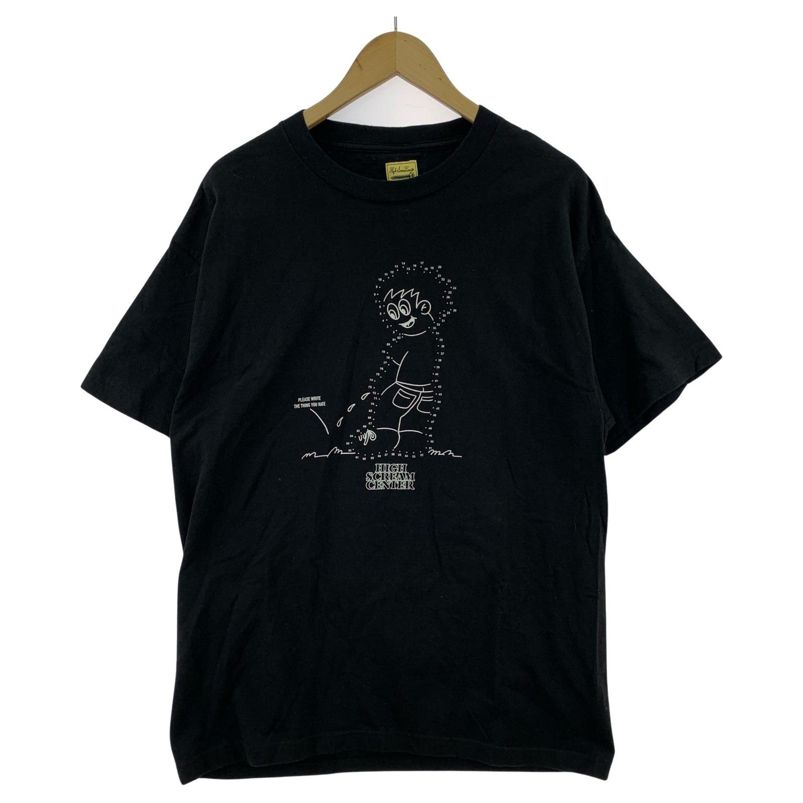 半袖Tシャツ High Scream Center (L) BLK L ブラック