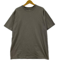 半袖Tシャツ 無地 チャコール (XL)