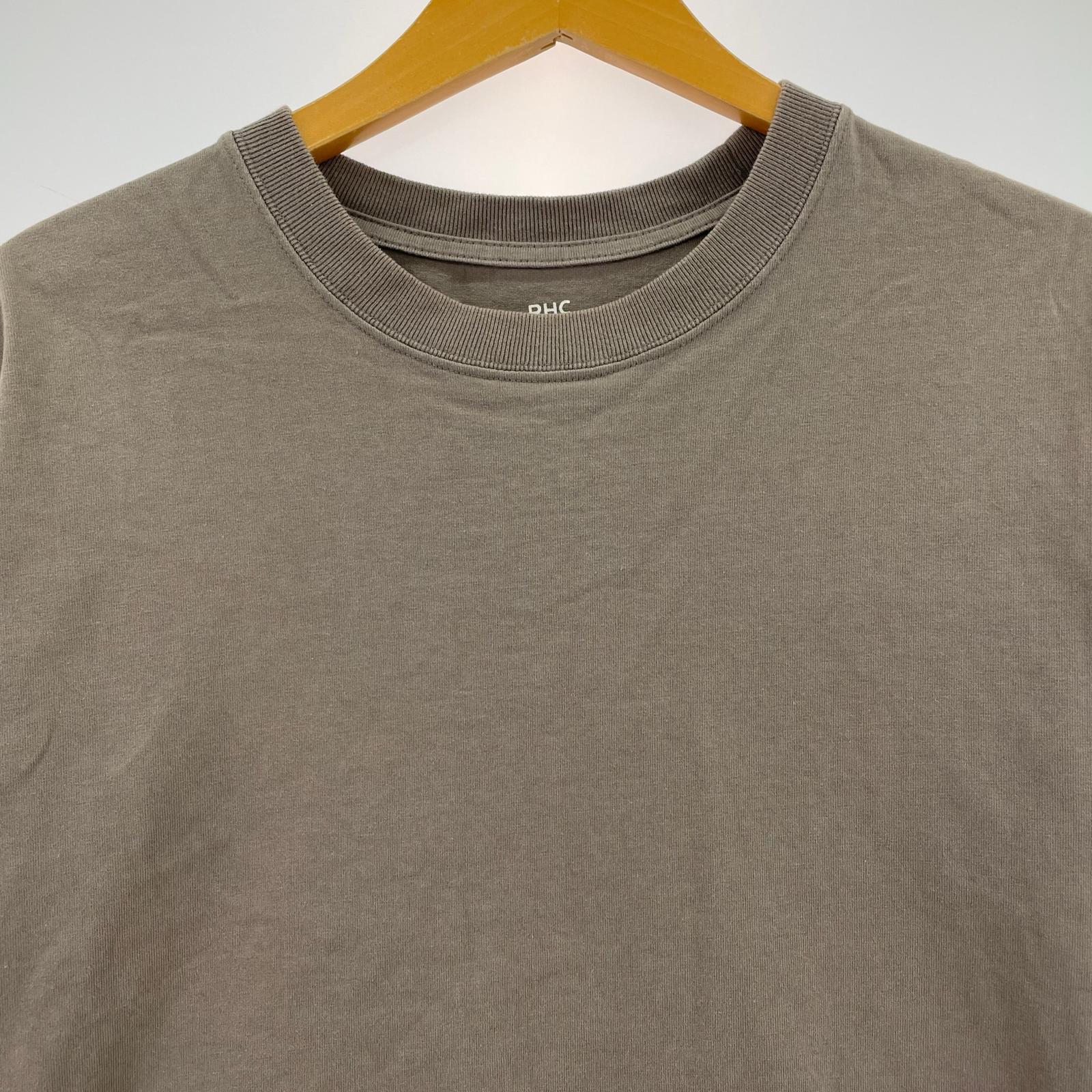 半袖Tシャツ 無地 チャコール (XL)