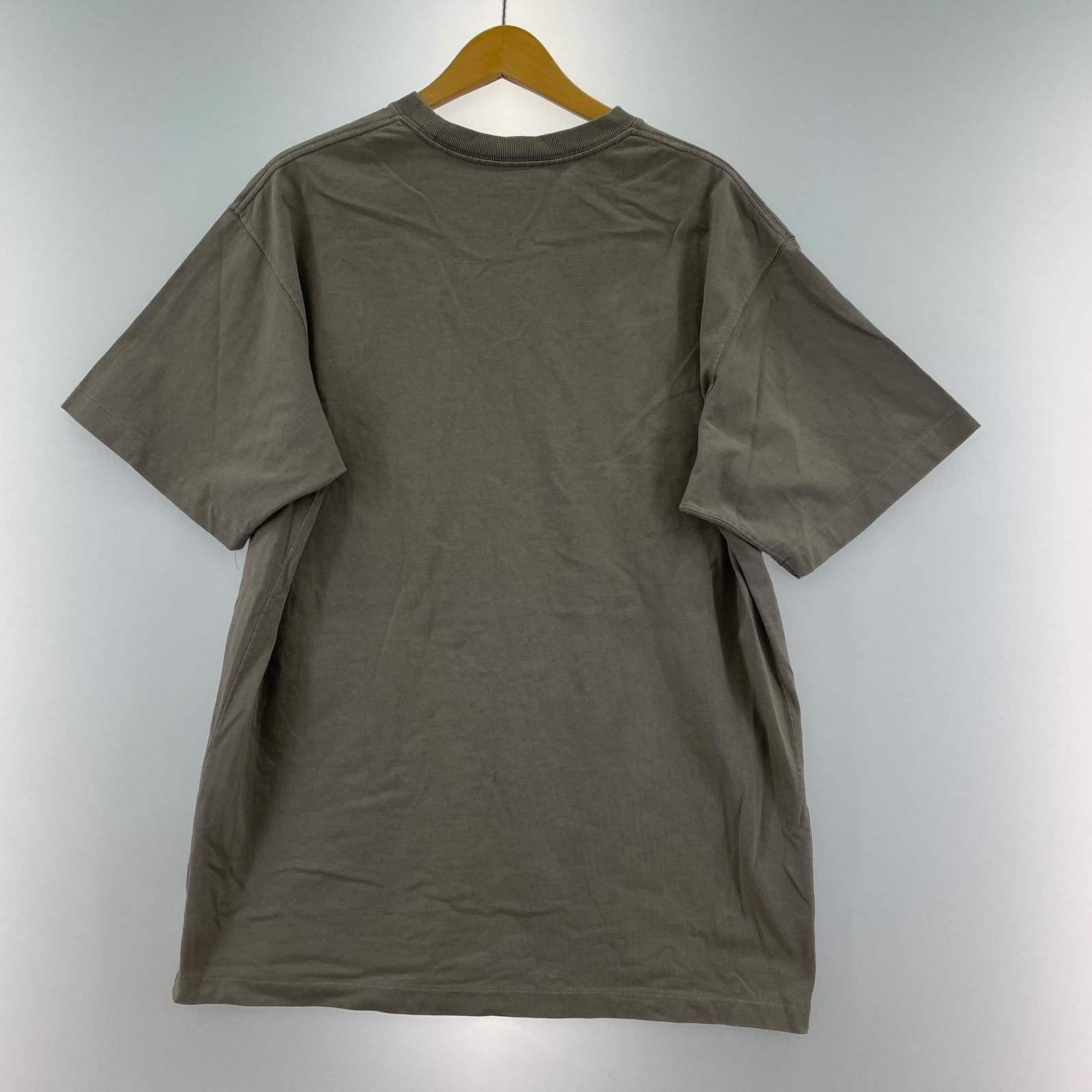 半袖Tシャツ 無地 チャコール (XL)