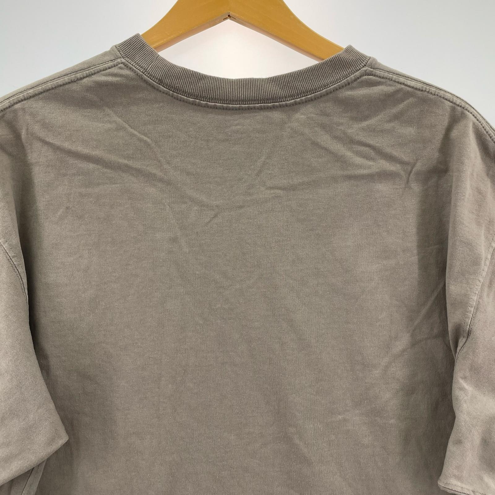 半袖Tシャツ 無地 チャコール (XL)