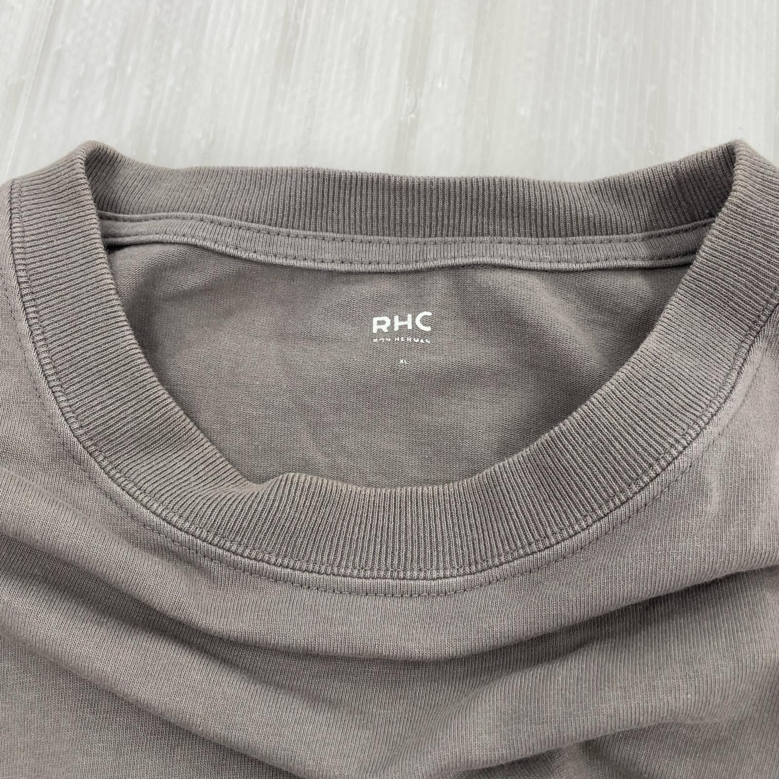 半袖Tシャツ 無地 チャコール (XL)