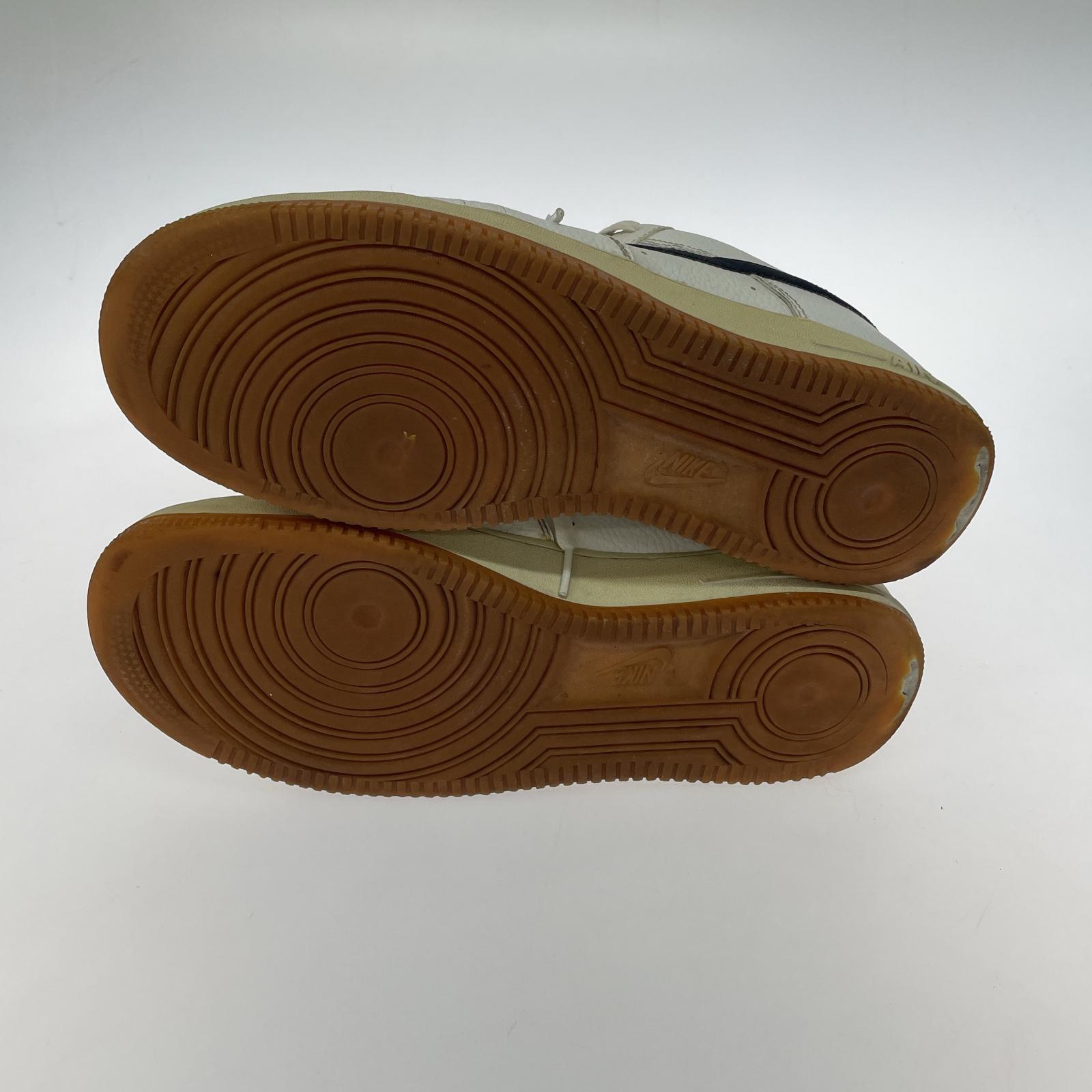スニーカー AIR FORCE1 Low '07 白紺 (28.5cm) 28.5cm (US10 1/2 UK10 EU47) ホワイト