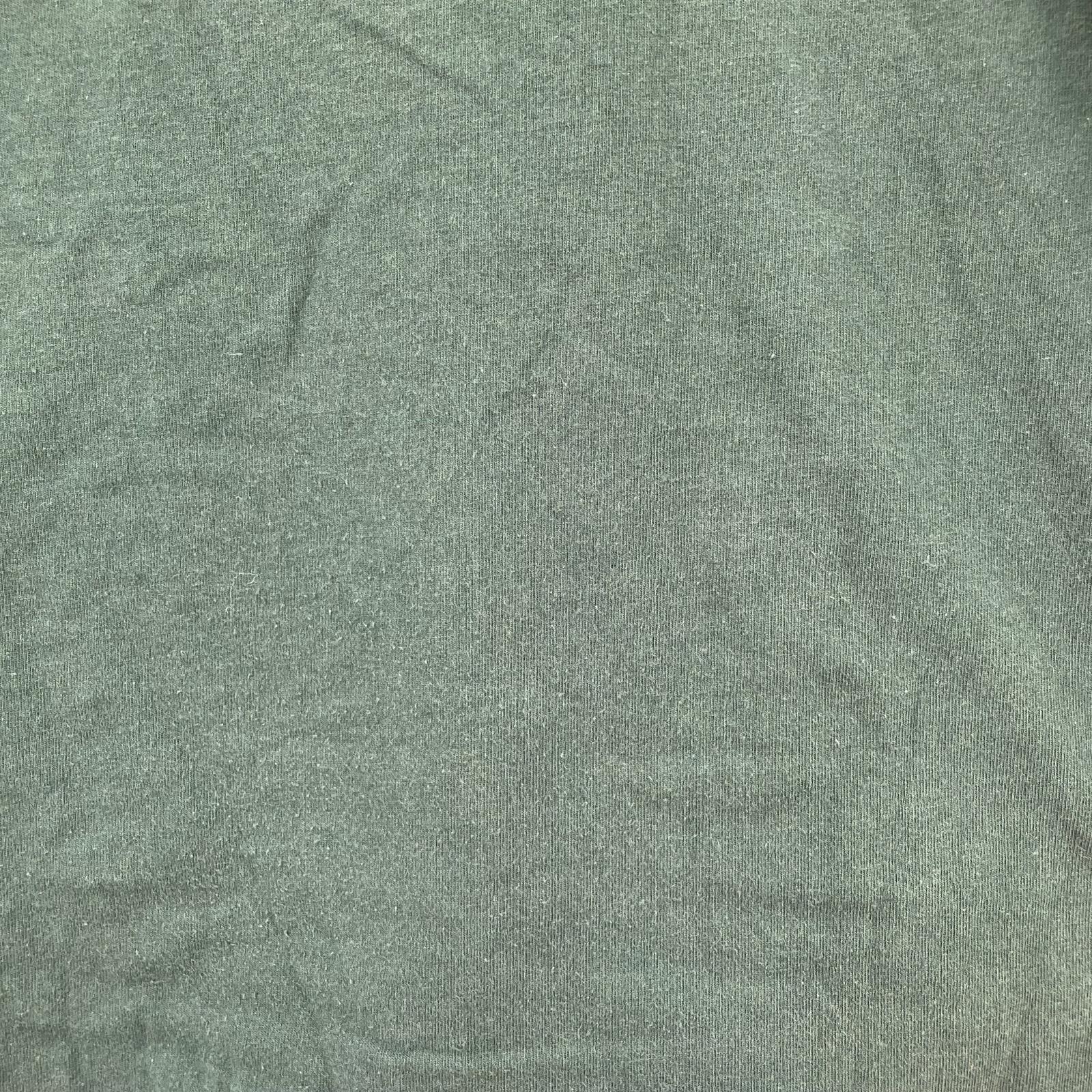 半袖Tシャツ ワンポイント 濃緑 (XL)