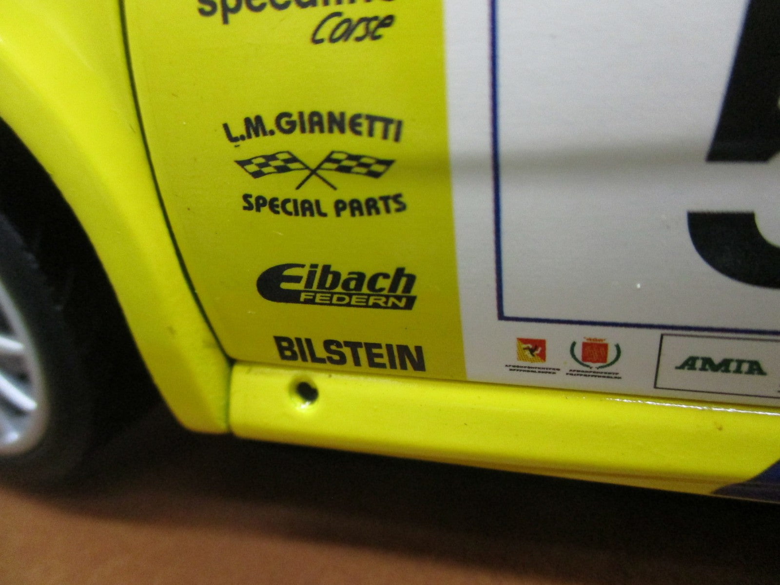 RICKO 1/18 FIAT PUNTO (2003) RALLY スケールカー
