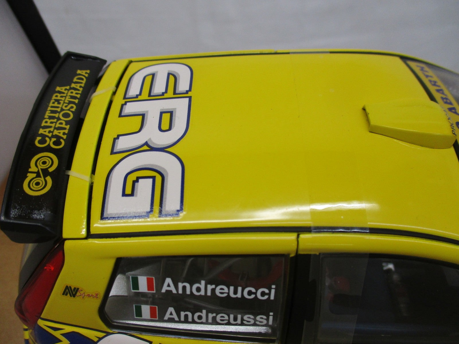 RICKO 1/18 FIAT PUNTO (2003) RALLY スケールカー