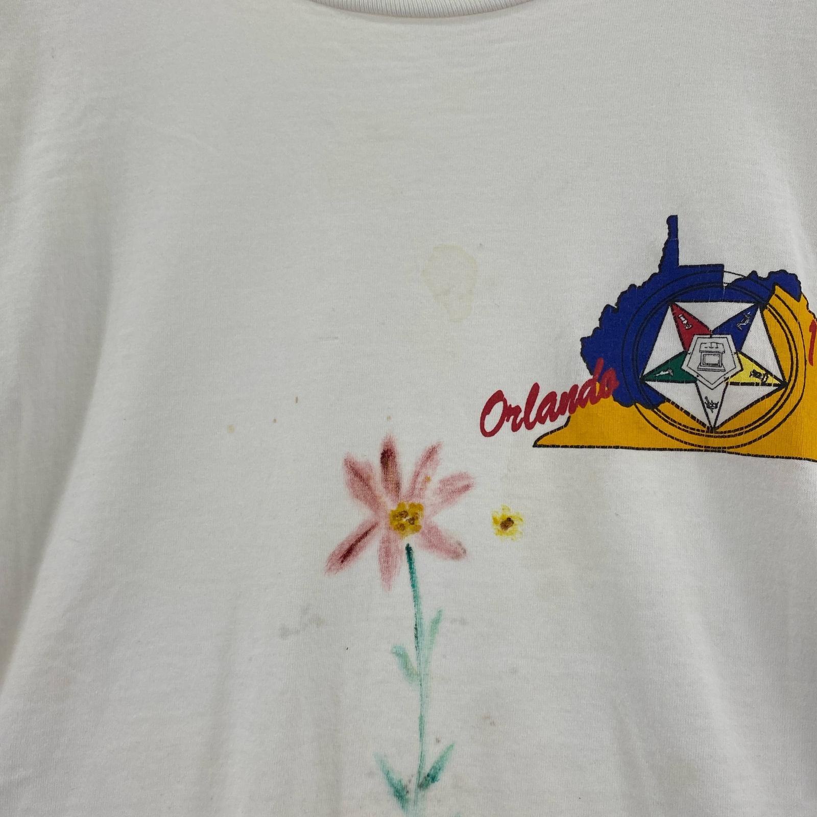 半袖Tシャツ 90s SCREEN STARS プリントカットソー (XL) ホワイト