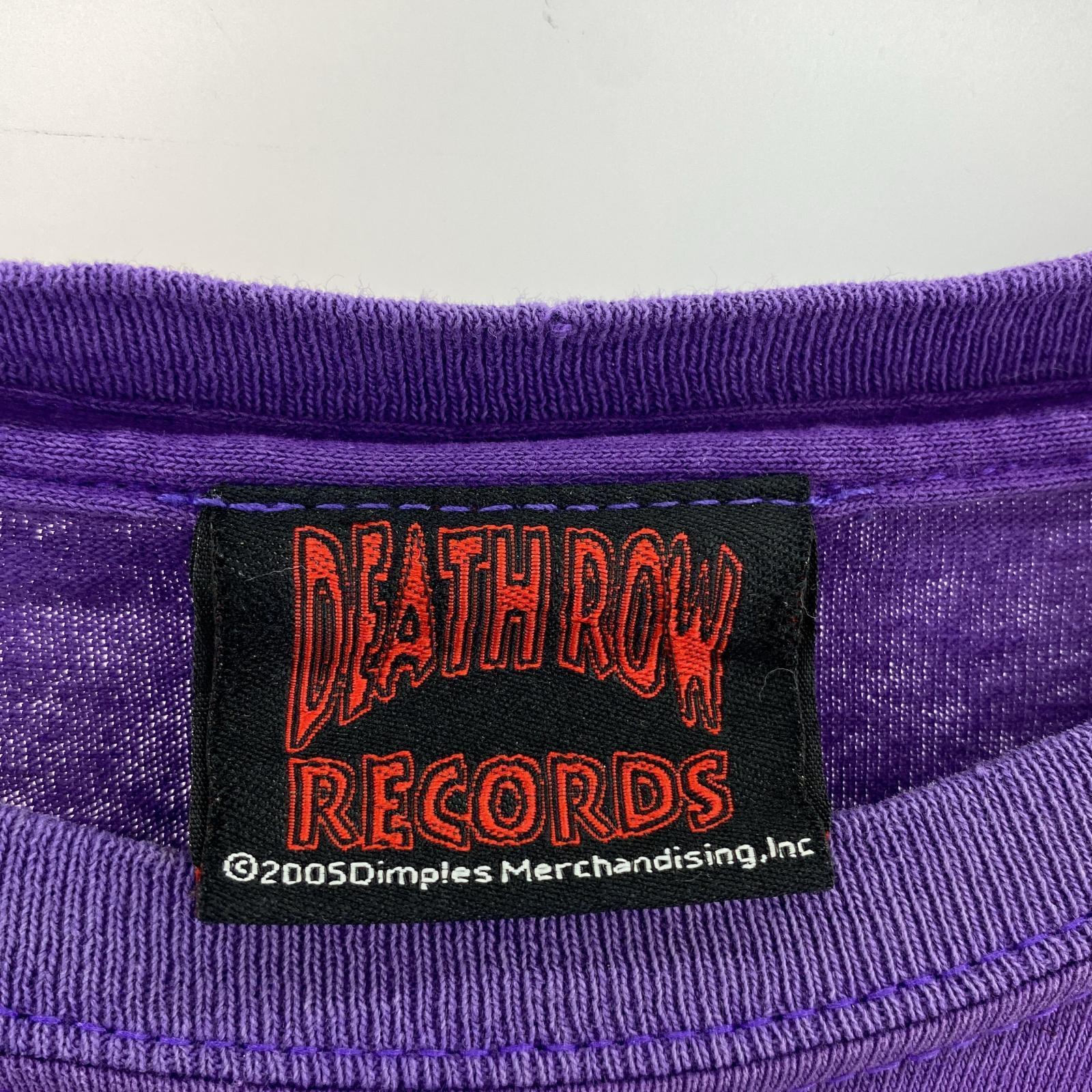 半袖Tシャツ OLD DEATHROW RECORDS Dr.dre S/S パープル