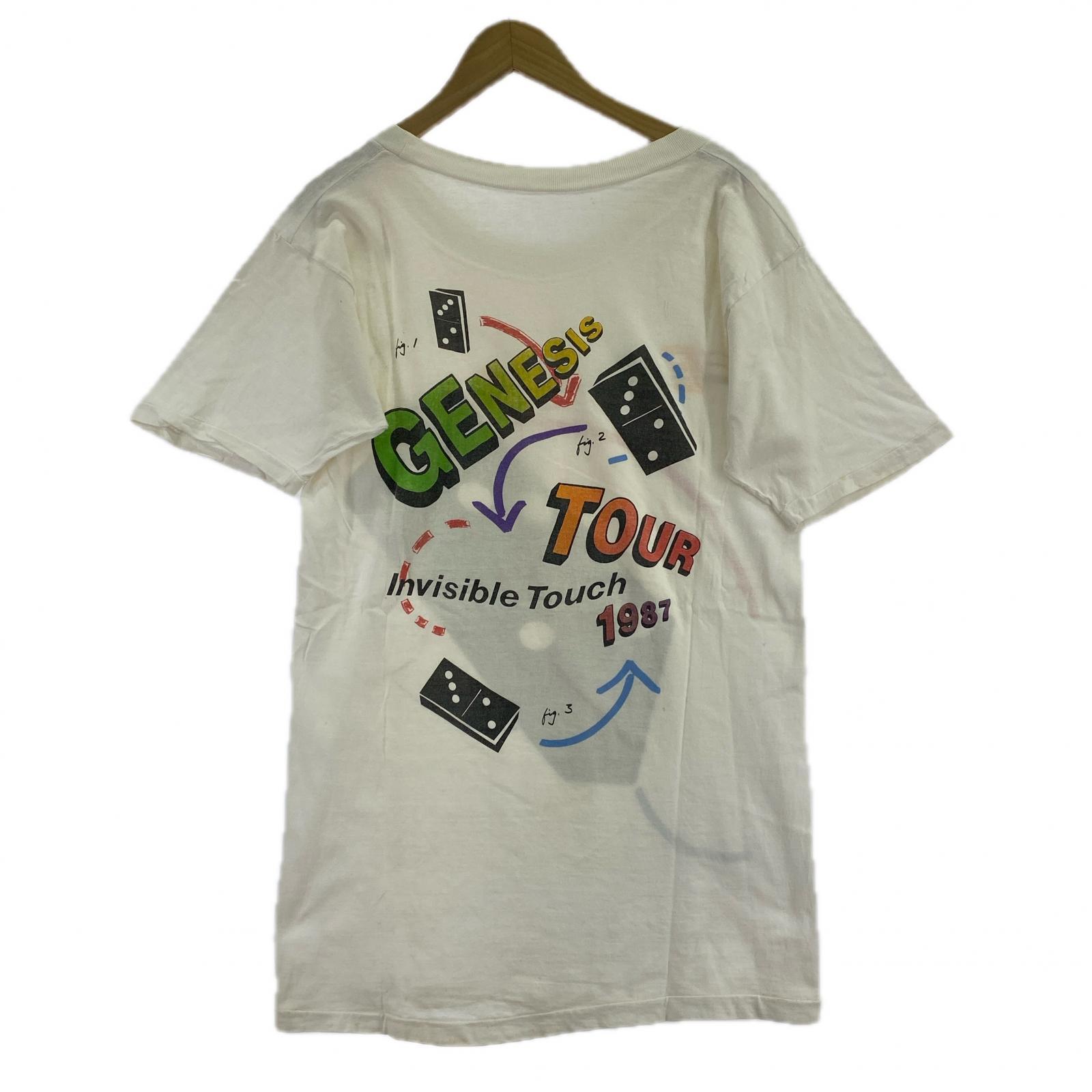 半袖Tシャツ 87年 Gebesis Tour Invisidle Touch 白 XXXL ホワイト