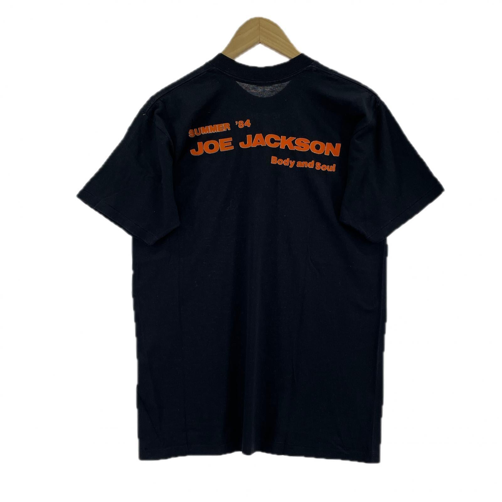 半袖Tシャツ 84年 JOE JACKSON ジャズ 黒 L L ブラック
