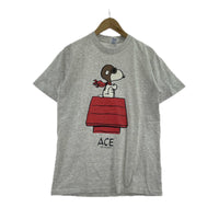 半袖Tシャツ SNOOPY ACE BELTONボディ グレー M M グレー