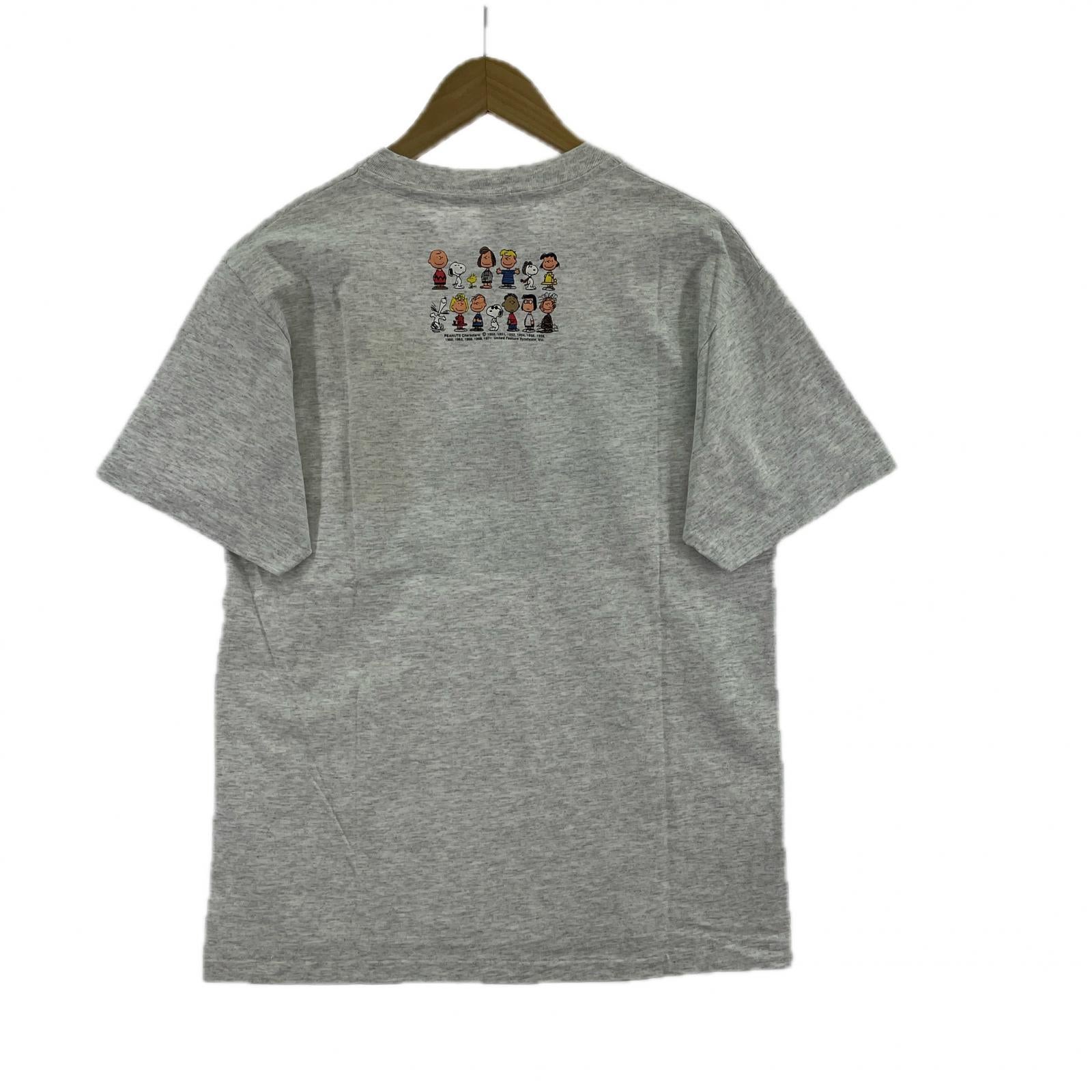 半袖Tシャツ SNOOPY NetWorking Hanesボディ グレー M M グレー