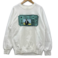 スウェット 88s Bruce Springsteen 白 USA製 XL ホワイト