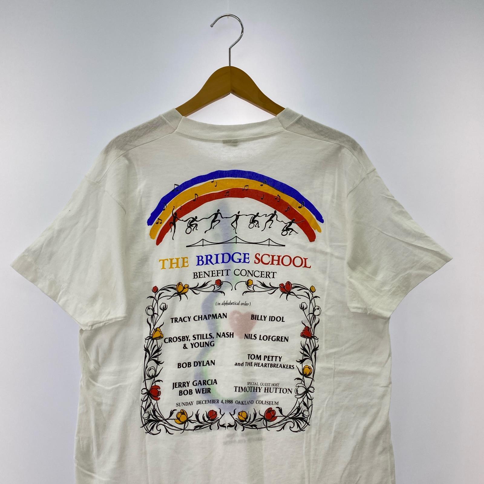 半袖Tシャツ 88年 THE BRIDGE SCHOOL 白 XL ホワイト