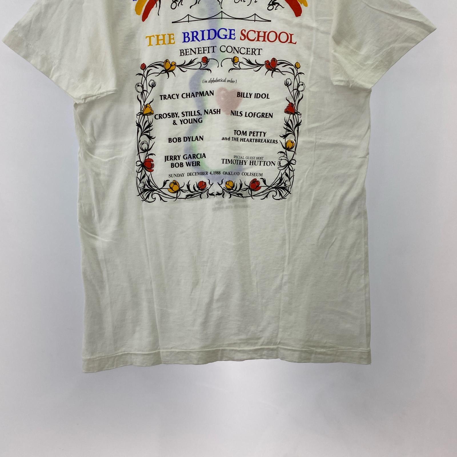 半袖Tシャツ 88年 THE BRIDGE SCHOOL 白 XL ホワイト