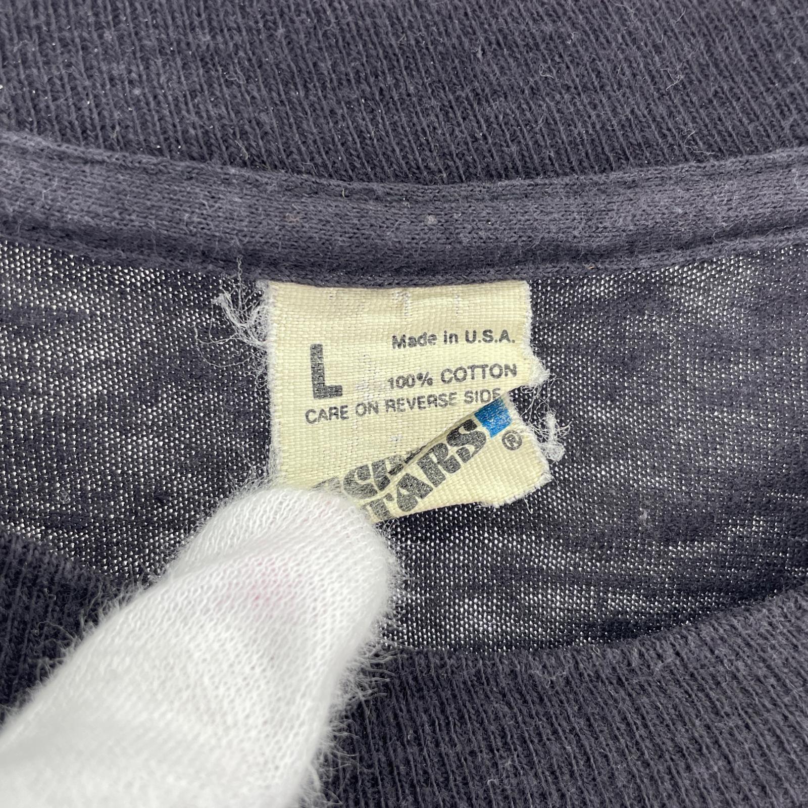 半袖Tシャツ 84年 YES TOUR 1984 黒 L L ブラック