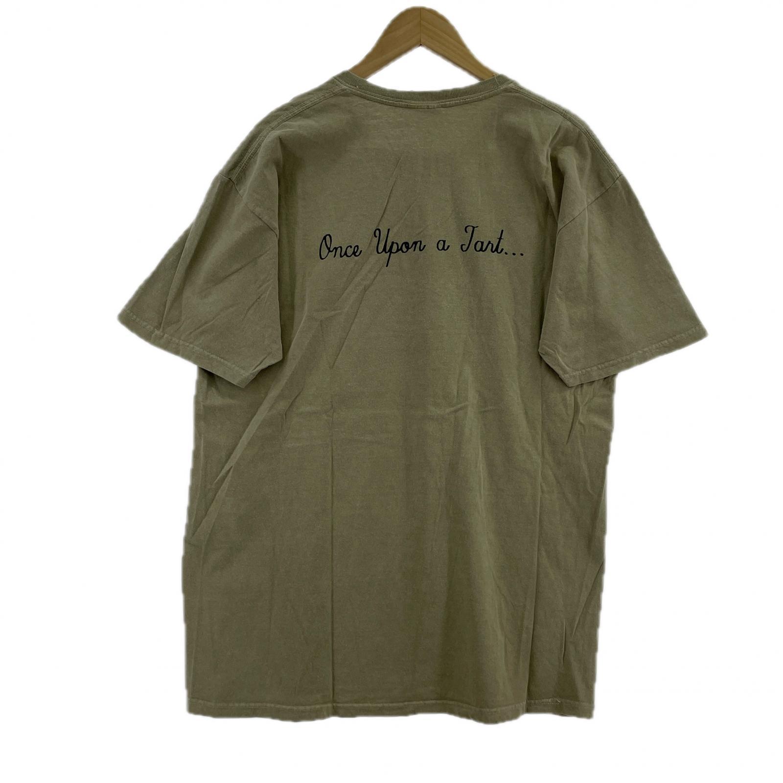 半袖Tシャツ Once Upon a Tart... カーキ XL L ベージュ