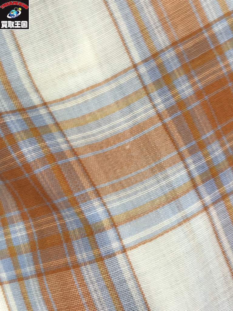 長袖シャツ WOOL BAND COLLAR SHIRTS (3)