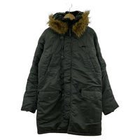 ジャケット STUSSY ×ALPHA 35周年 N-3B フライトジャケット M グレー M グレー