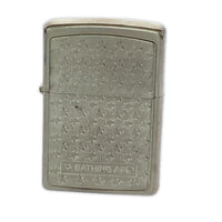 ライター STA PATTERN ZIPPO Lighter/SLV/2022年/USA製