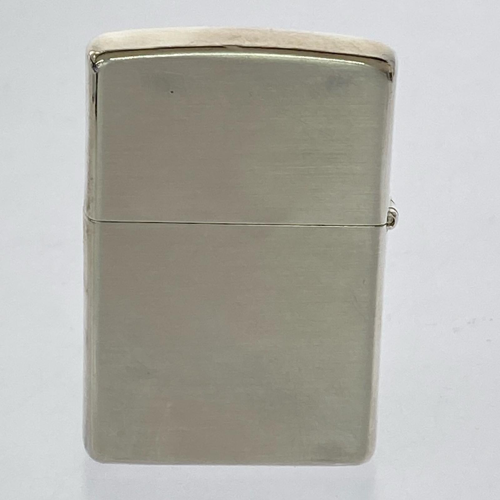 ライター STA PATTERN ZIPPO Lighter/SLV/2022年/USA製