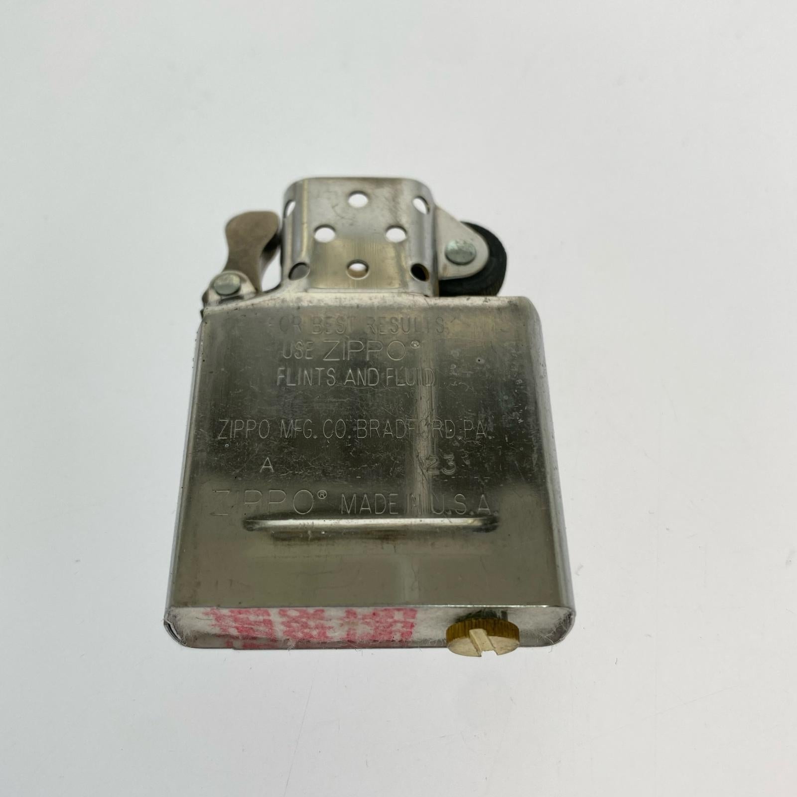ライター STA PATTERN ZIPPO Lighter/SLV/2022年/USA製