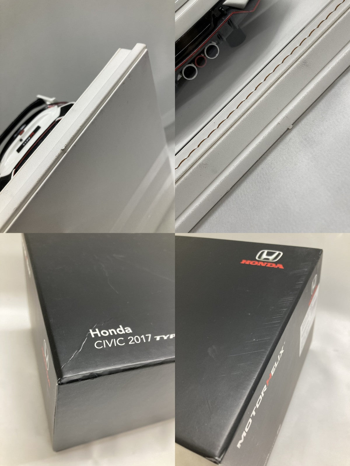 MOTORHELIX 1/18 HONDA CIVIC 2017 TYPE R スケールカー