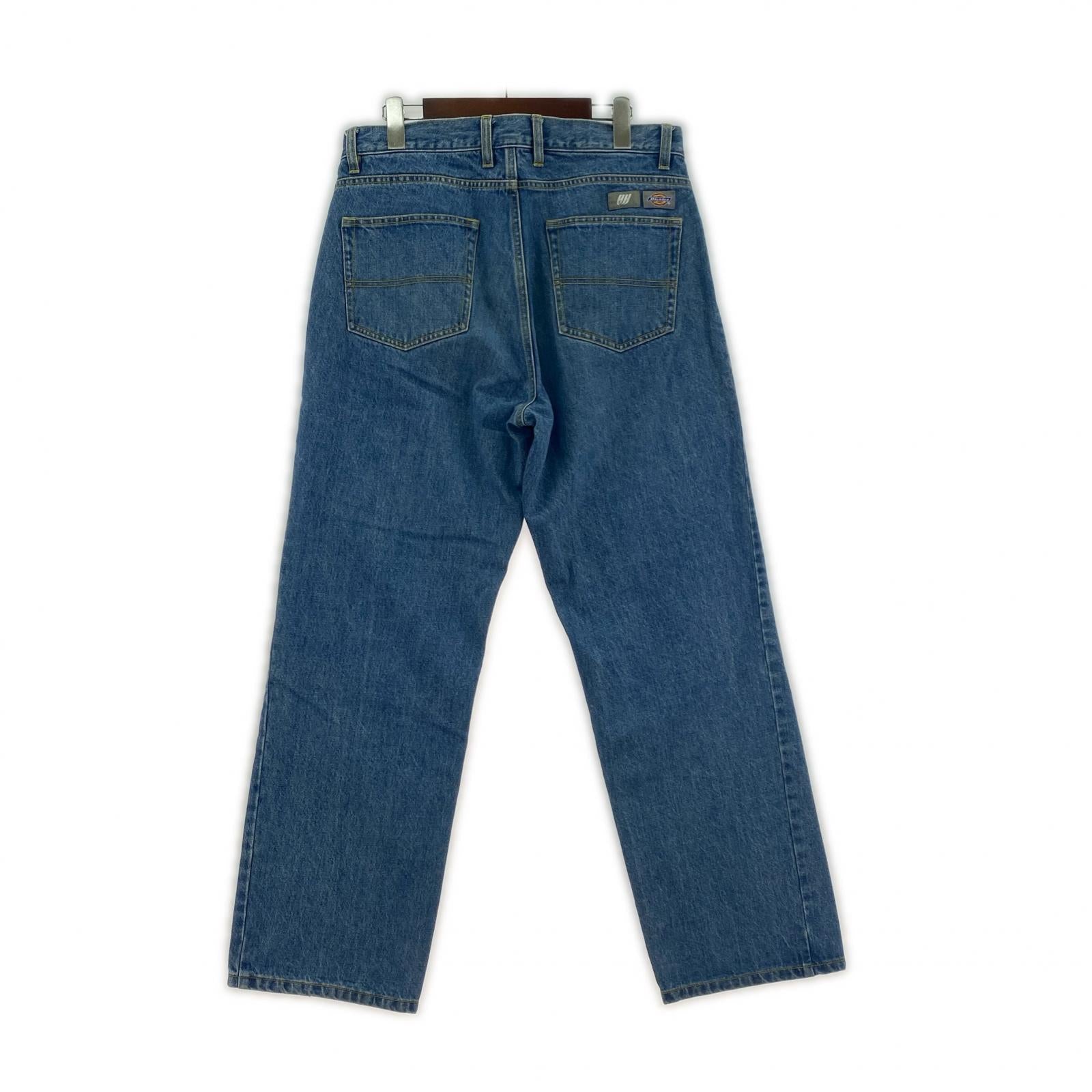デニムパンツ xHHbush デニム M ブルー