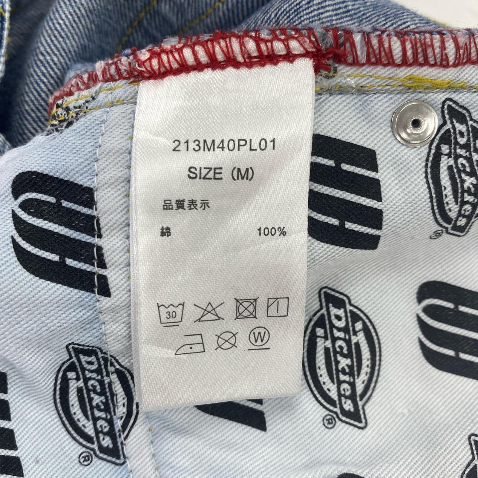 デニムパンツ xHHbush デニム M ブルー