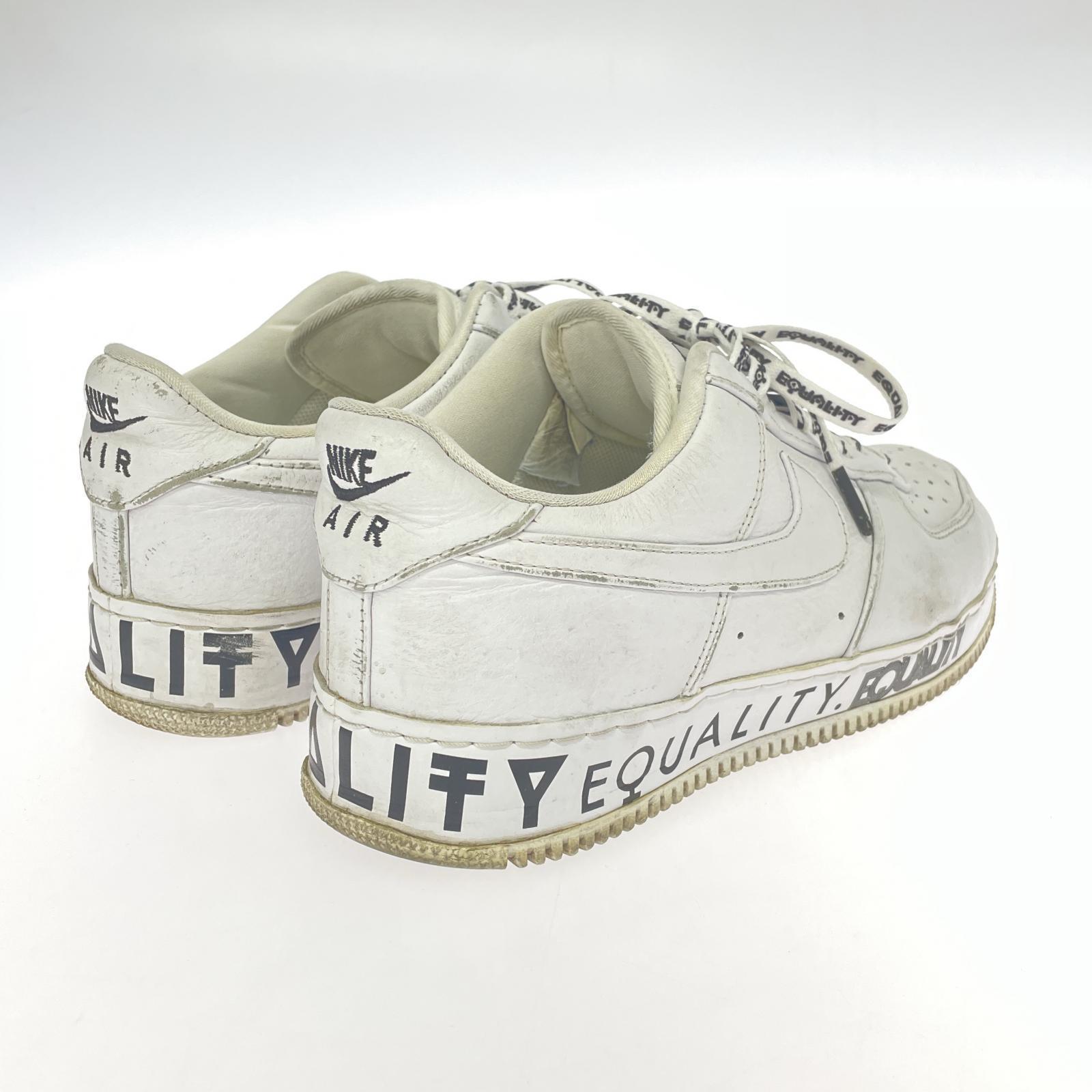 スニーカー AIR FORCE 1 LOW EQUALITY (28.5cm) 28.5cm (US10 1/2 UK10 EU47) ホワイト