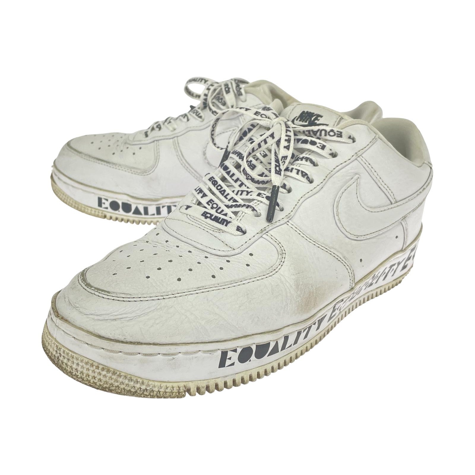 スニーカー AIR FORCE 1 LOW EQUALITY (28.5cm) 28.5cm (US10 1/2 UK10 EU47) ホワイト