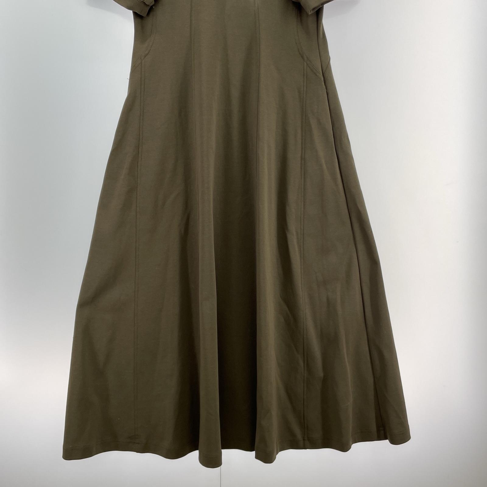 ワンピース Lantan sleeve jersey dress KH 緑 2 2 グリーン