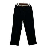 パンツ COMME des GARCONS HOMME DEUX ポリ縮絨 スラックス L ブラック ブラック
