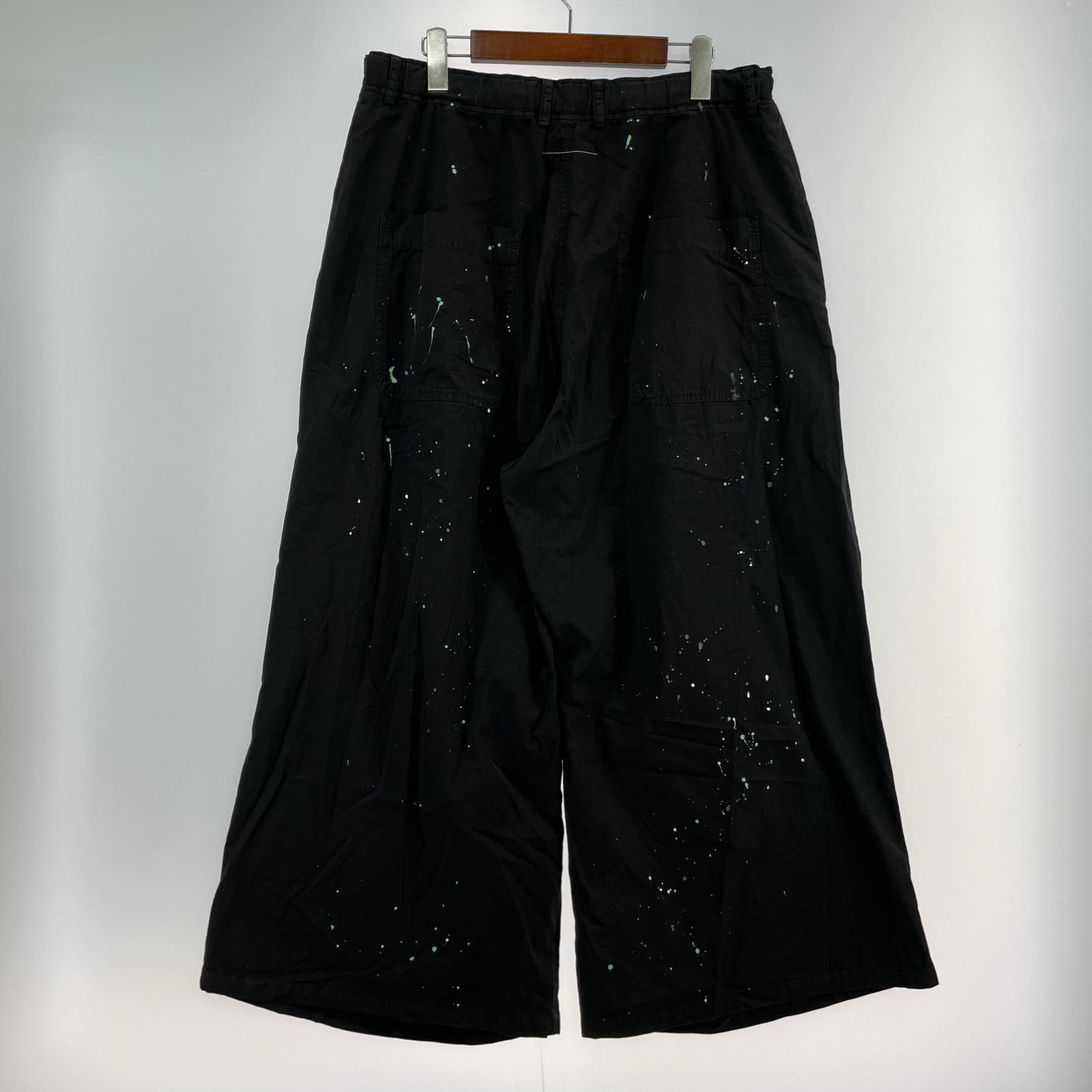 パンツ MM6 25SS ペインタートラウザーズ 44 ブラック 44 ブラック