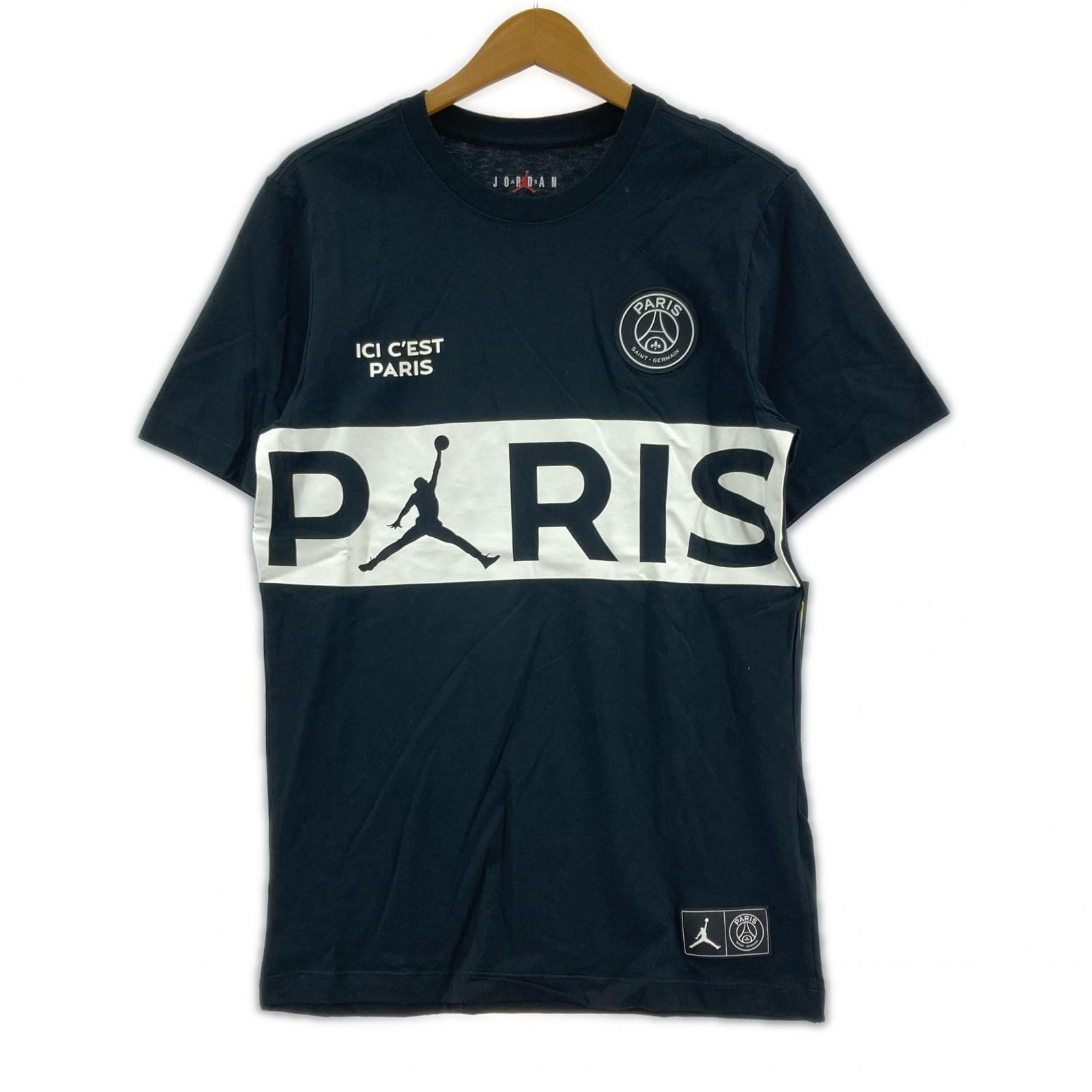 半袖Tシャツ PARIS SAINT GERMAN/PSG Wordmark /S S ブラック