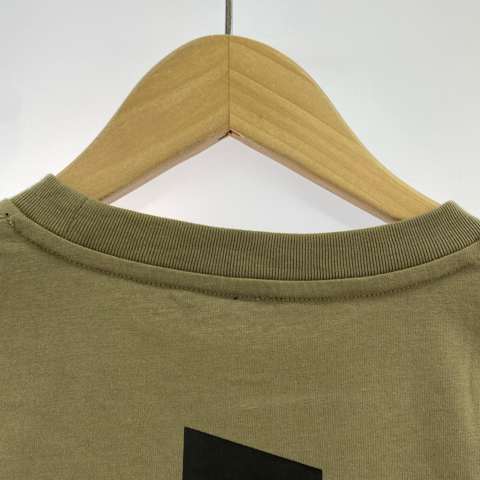 半袖Tシャツ VERTICAL LOGO POCKET/S S カーキ
