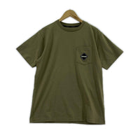 半袖Tシャツ VERTICAL LOGO POCKET/S S カーキ