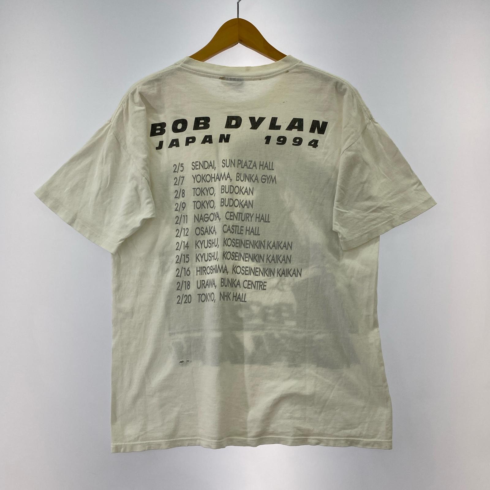 半袖Tシャツ バンドT 90s ボブディラン USA製 白 (L) L ホワイト