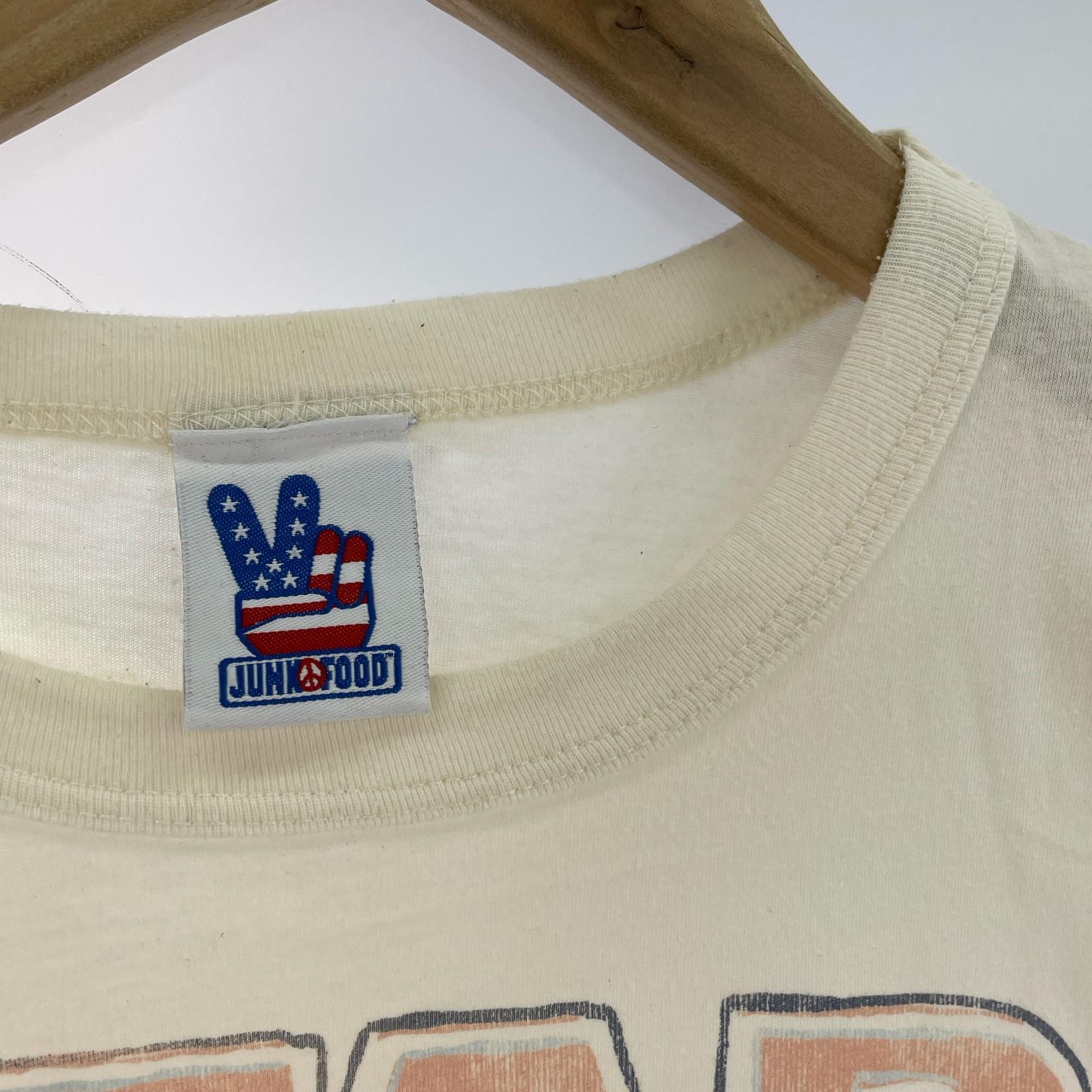 半袖Tシャツ JUNKFOOD スターウォーズ USA製 アイボリー (S) S ホワイト