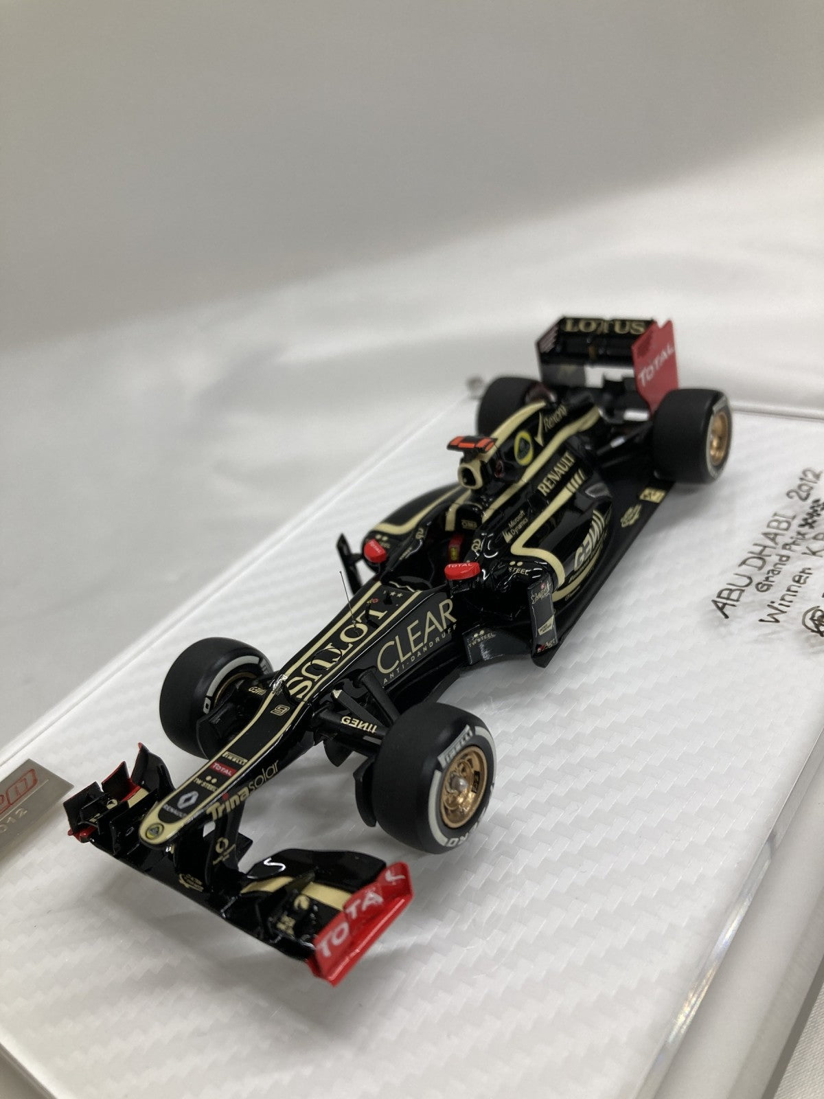 ロータス E20 アブダビ GP Kライコネン スケールカー